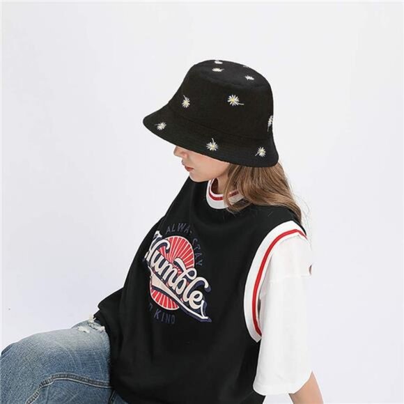 Cute Bucket Hat Reversible Double-Side-Wear Floral - Picture 1 of 5